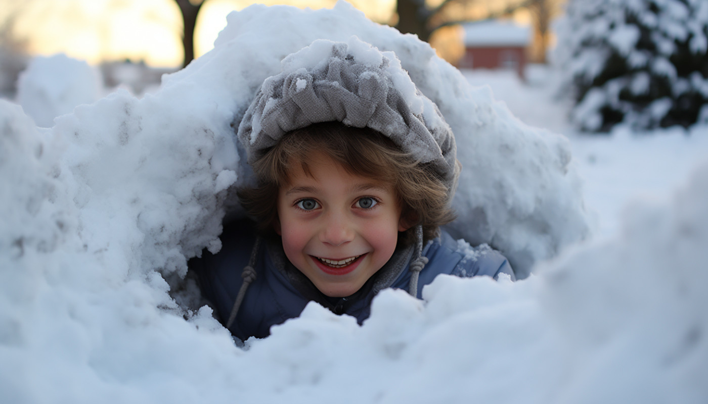 Divers - Peut-on construire un igloo dans son jardin ?